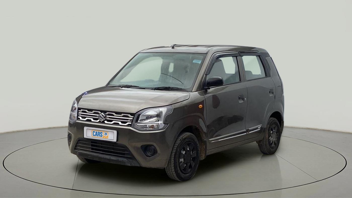 2023 Maruti New Wagon-R LXI CNG 1.0, CNG, Manual, 12,684 km, Left Front Diagonal