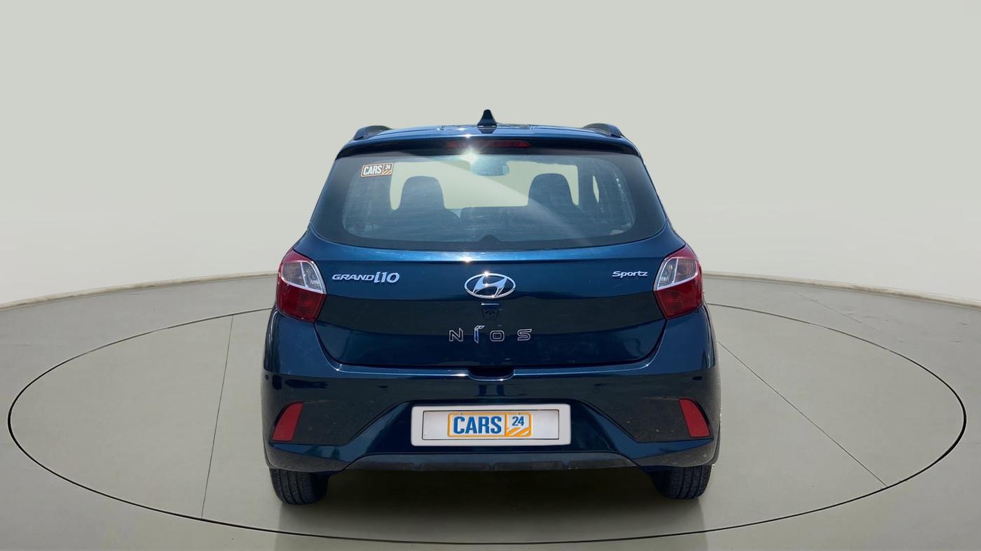2022 Hyundai GRAND I10 NIOS SPORTZ 1.2 KAPPA VTVT CNG, CNG, Manual, 29,372 km, Back/Rear