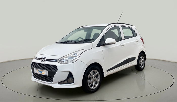 2019 Hyundai Grand i10 SPORTZ 1.2 KAPPA VTVT, Petrol, Manual, 68,753 km, Left Front Diagonal