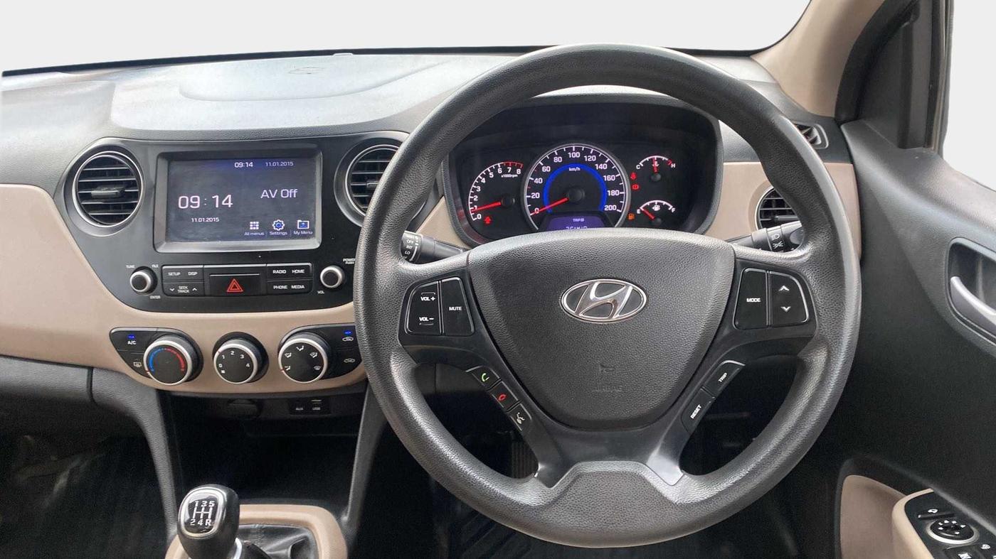 2019 Hyundai Grand i10 SPORTZ 1.2 KAPPA VTVT, Petrol, Manual, 68,753 km, Steering Wheel Close Up