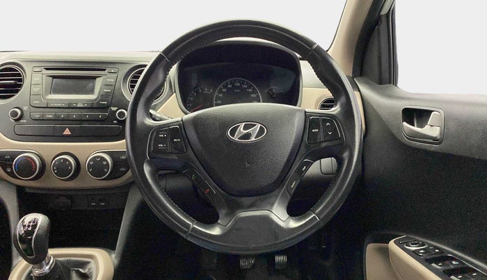 2015 Hyundai Grand i10 ASTA 1.1 CRDI, Diesel, Manual, 95,670 km, Steering Wheel Close Up