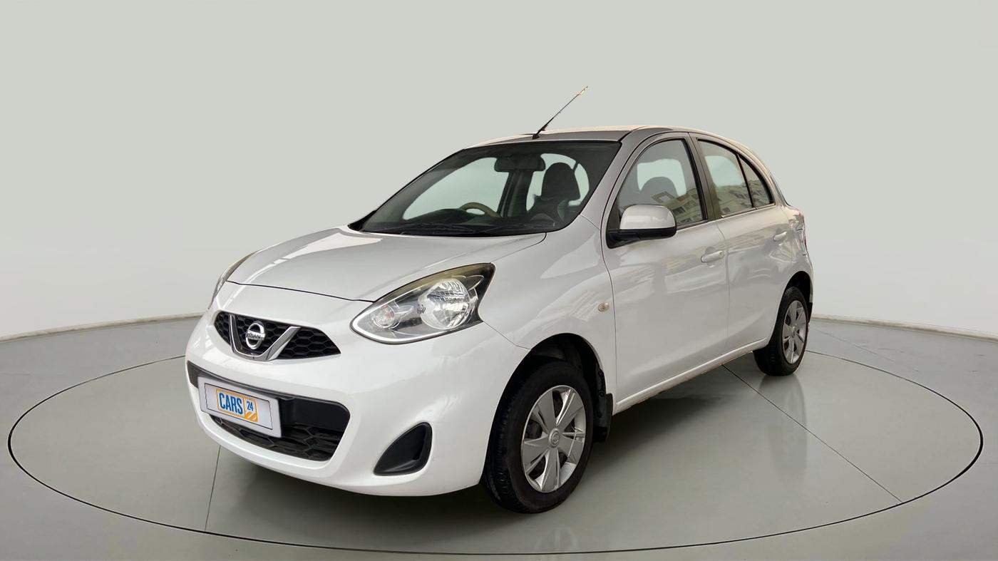 2018 Nissan Micra XL (O) CVT, Petrol, Automatic, 46,403 km, Left Front Diagonal