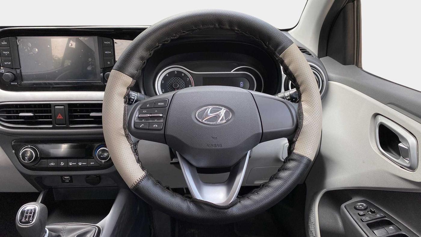 2022 Hyundai GRAND I10 NIOS SPORTZ 1.2 KAPPA VTVT, Petrol, Manual, 4,256 km, Steering Wheel Close Up