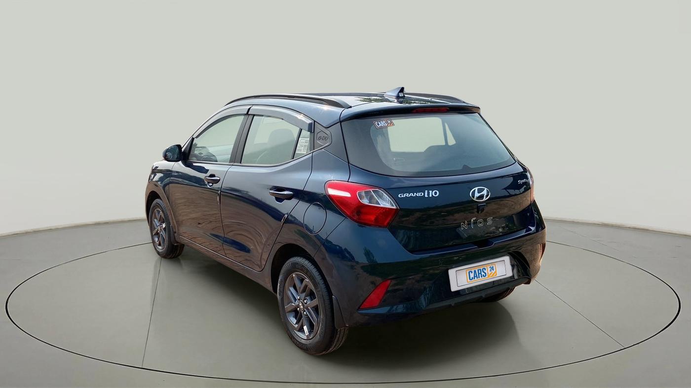 2022 Hyundai GRAND I10 NIOS SPORTZ 1.2 KAPPA VTVT, Petrol, Manual, 4,256 km, Left Back Diagonal