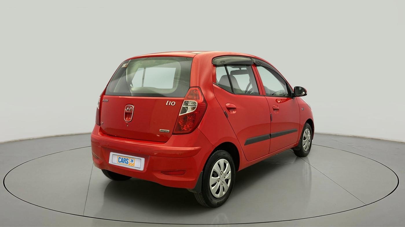 2011 Hyundai i10 MAGNA 1.2, Petrol, Manual, 47,943 km, Right Back Diagonal