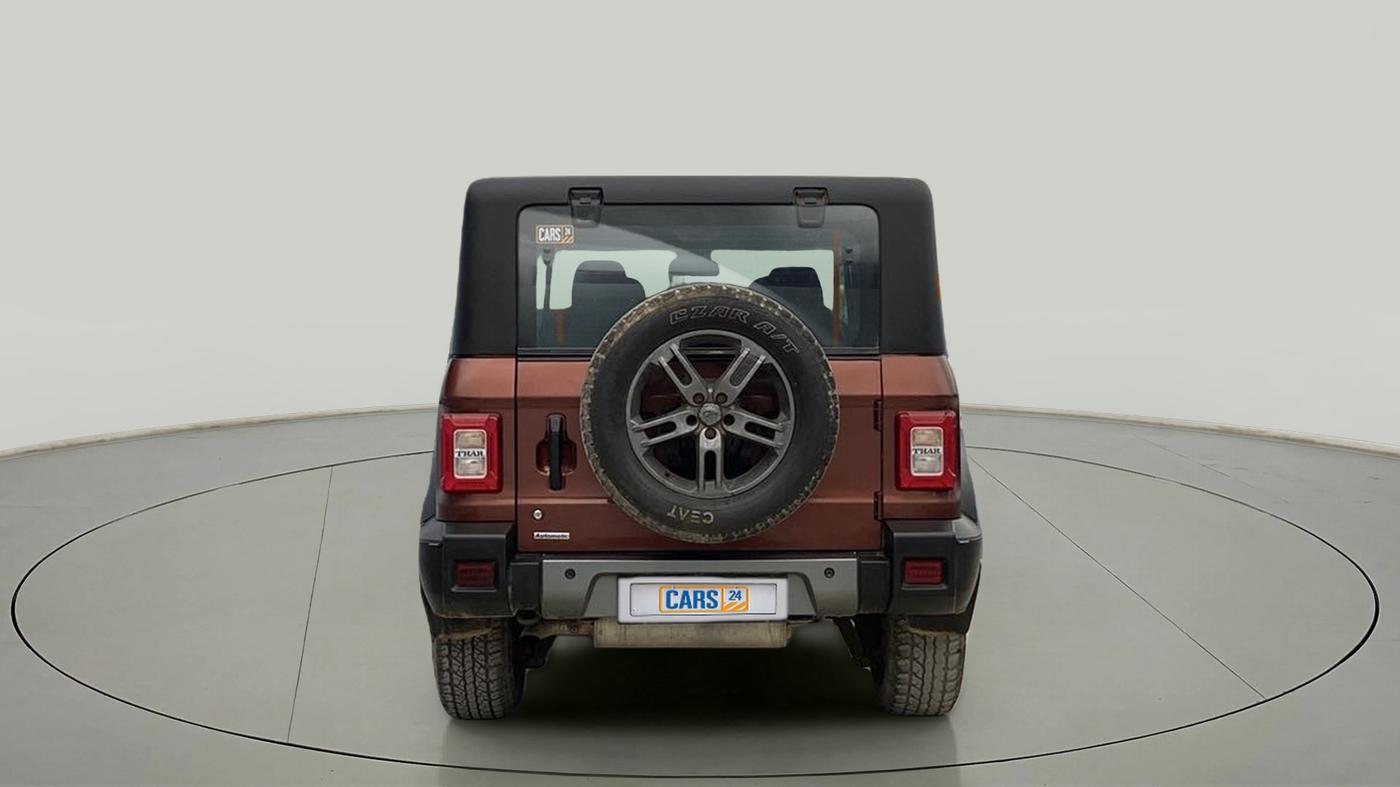 2021 Mahindra Thar LX PETROL HT 4WD AT, Petrol, Automatic, 38,990 km, Back/Rear
