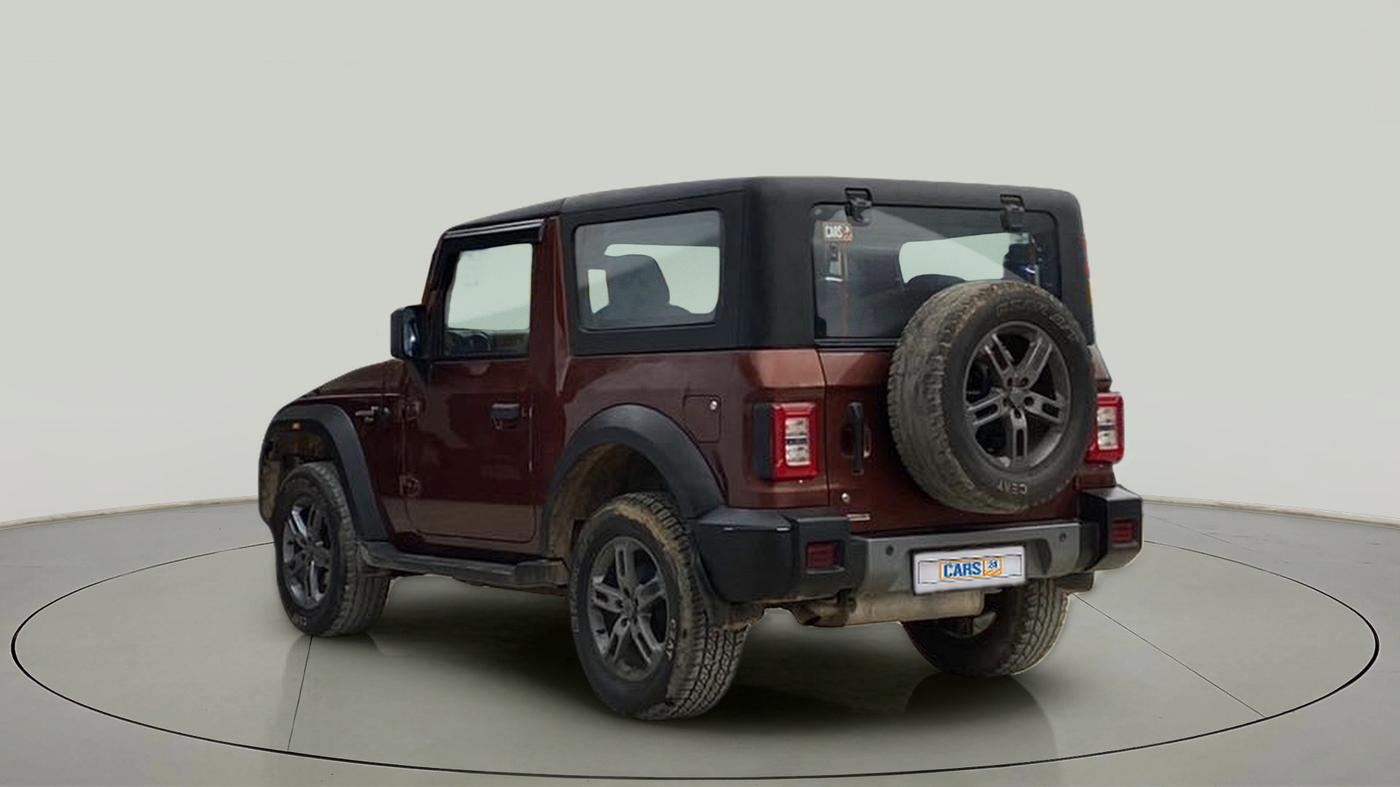 2021 Mahindra Thar LX PETROL HT 4WD AT, Petrol, Automatic, 38,990 km, Left Back Diagonal
