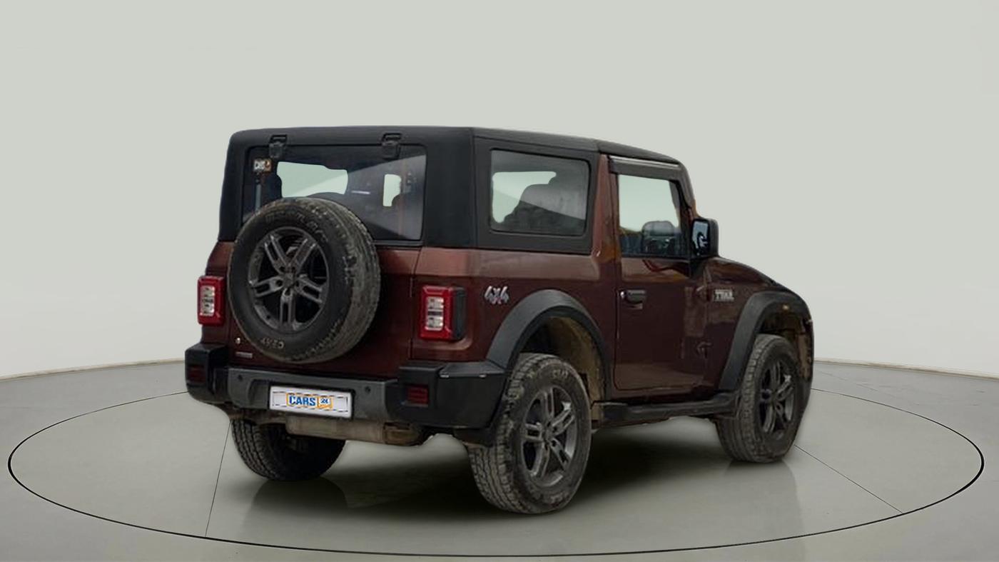 2021 Mahindra Thar LX PETROL HT 4WD AT, Petrol, Automatic, 38,990 km, Right Back Diagonal