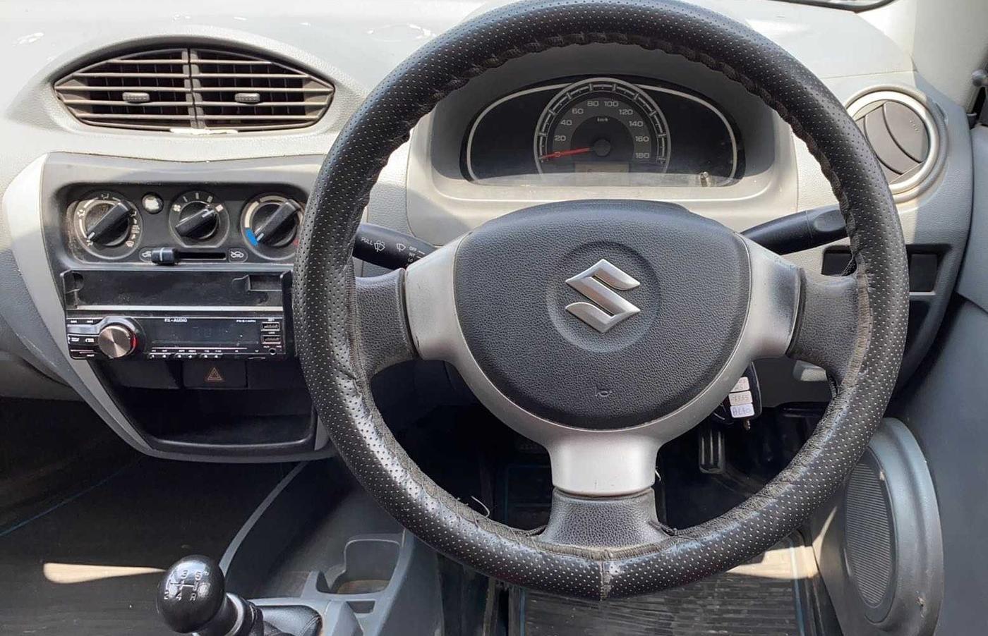2012 Maruti Alto 800 LXI, Petrol, Manual, 68,626 km, Steering Wheel Close Up