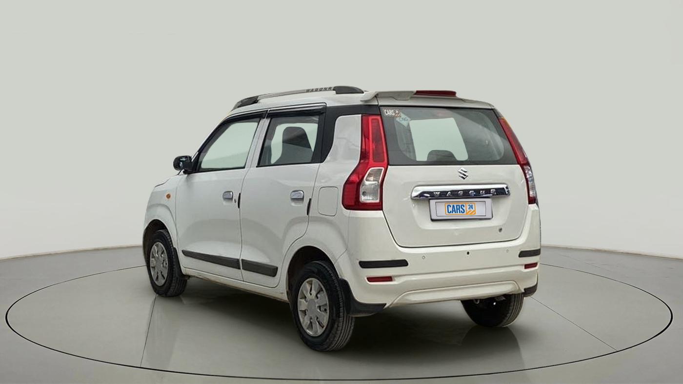 2021 Maruti New Wagon-R LXI CNG (O) 1.0, CNG, Manual, 27,917 km, Left Back Diagonal