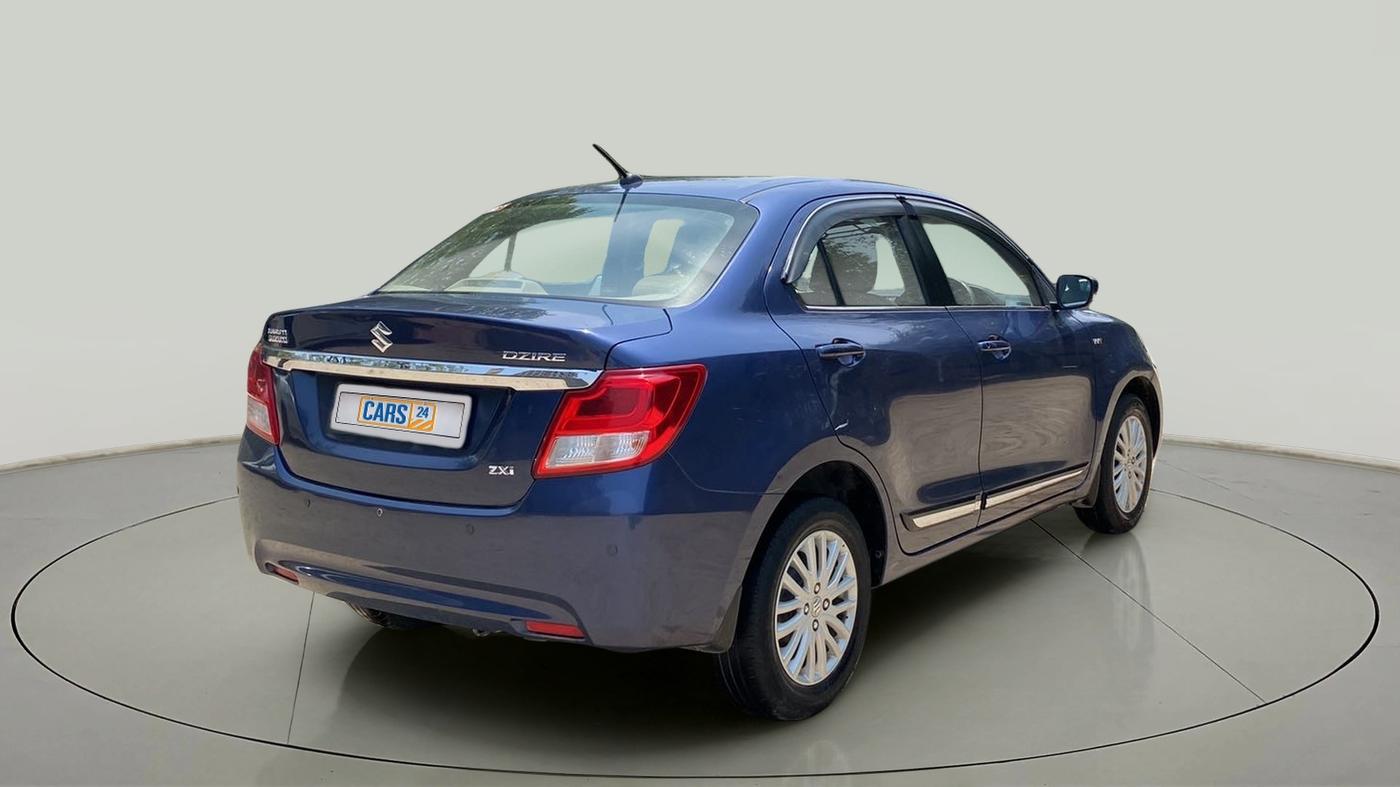 2018 Maruti Dzire ZXI, Petrol, Manual, 66,973 km, Right Back Diagonal