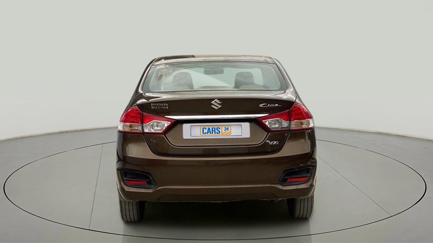 2016 Maruti Ciaz VXI, Petrol, Manual, 60,558 km, Back/Rear