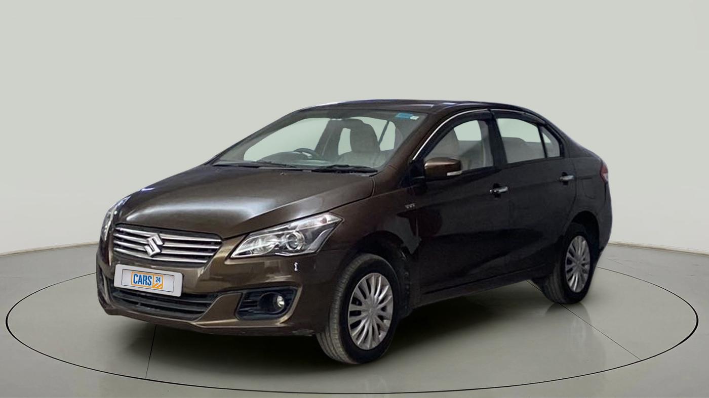 2016 Maruti Ciaz VXI, Petrol, Manual, 60,558 km, Left Front Diagonal