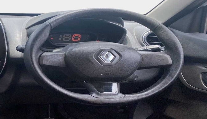 2019 Renault Kwid RXT 1.0 AMT (O), Petrol, Automatic, 23,998 km, Steering Wheel Close Up