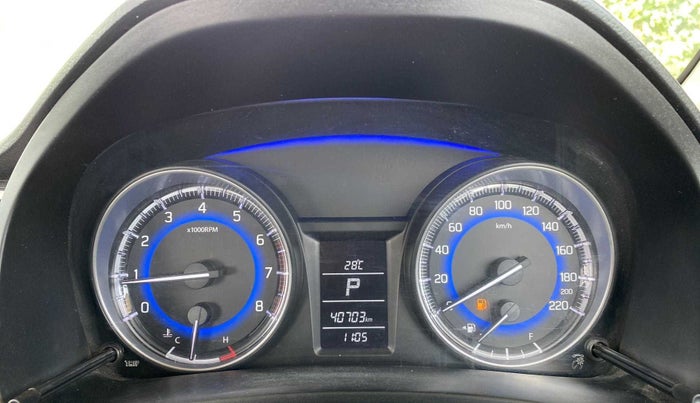 2018 Maruti Baleno DELTA CVT PETROL 1.2, Petrol, Automatic, 40,667 km, Odometer Image