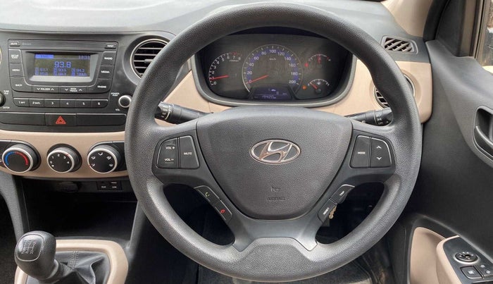 2018 Hyundai Xcent S 1.2, Petrol, Manual, 19,489 km, Steering Wheel Close Up