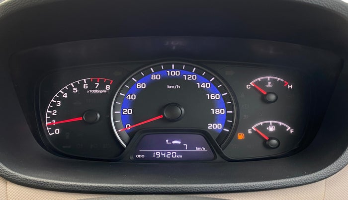 2018 Hyundai Xcent S 1.2, Petrol, Manual, 19,489 km, Odometer Image