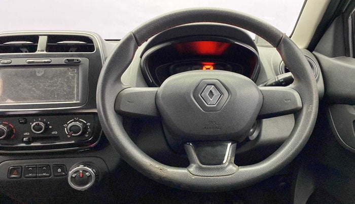 2016 Renault Kwid RXT 1.0 AMT (O), Petrol, Automatic, 96,619 km, Steering Wheel Close Up