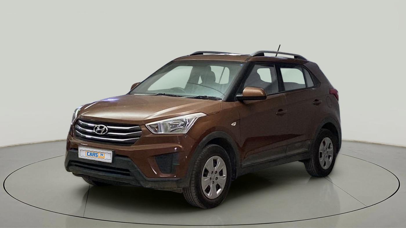 2016 Hyundai Creta BASE 1.6 PETROL, Petrol, Manual, 65,480 km, Left Front Diagonal