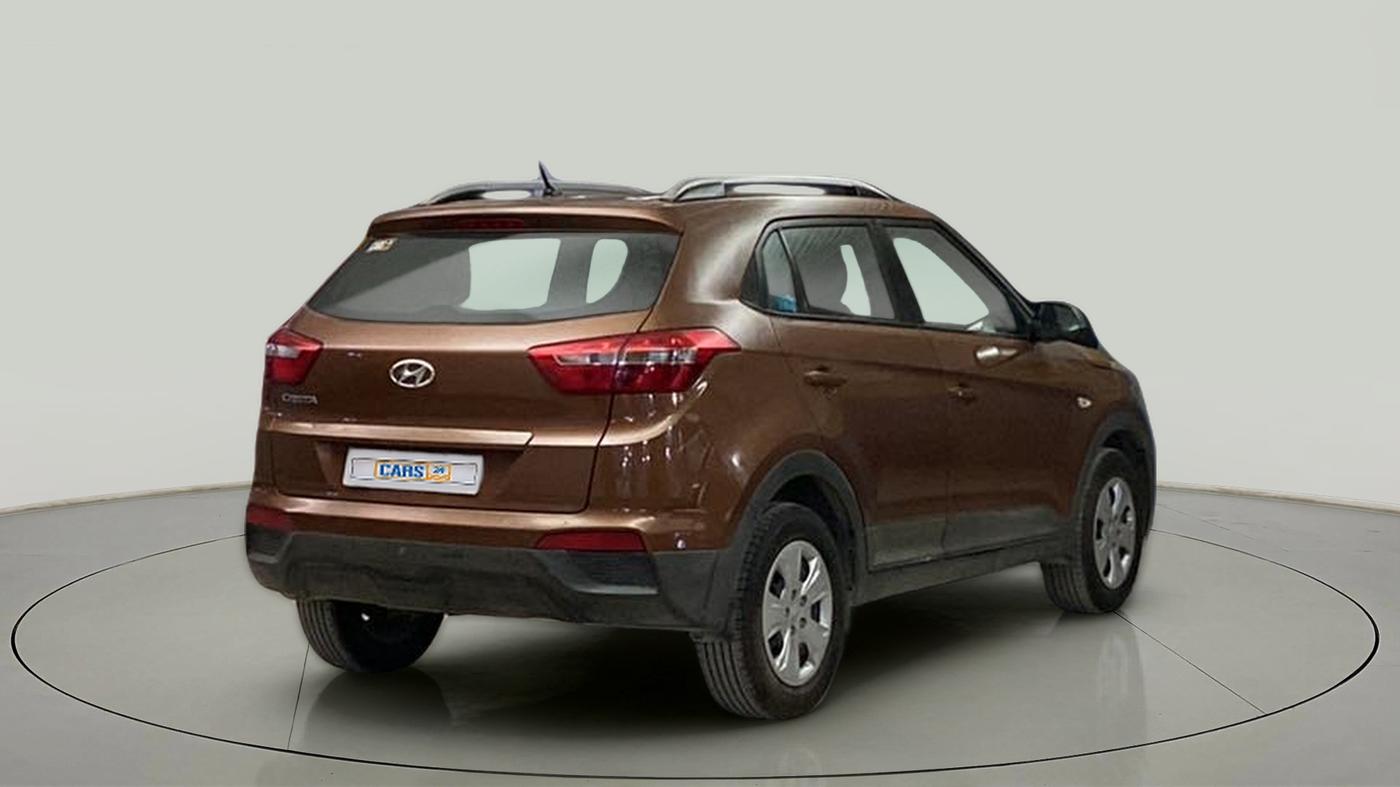 2016 Hyundai Creta BASE 1.6 PETROL, Petrol, Manual, 65,480 km, Right Back Diagonal