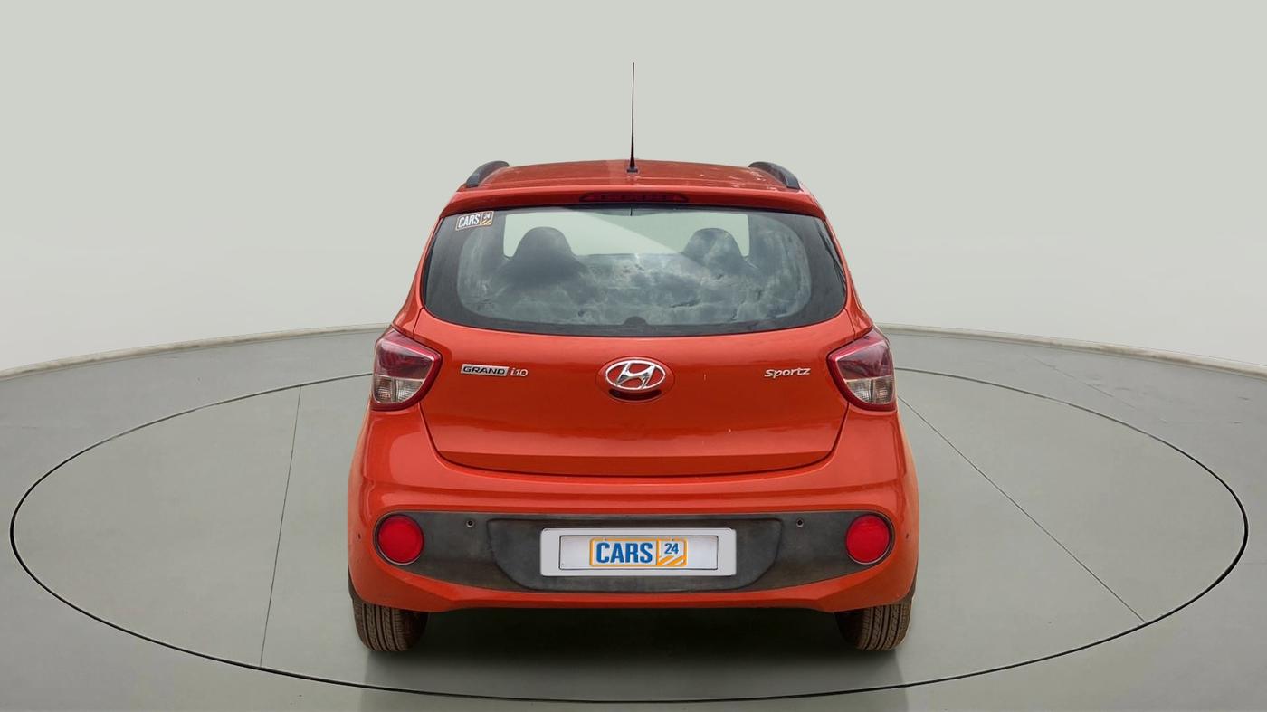 2018 Hyundai Grand i10 SPORTZ 1.2 KAPPA VTVT, Petrol, Manual, 12,010 km, Back/Rear