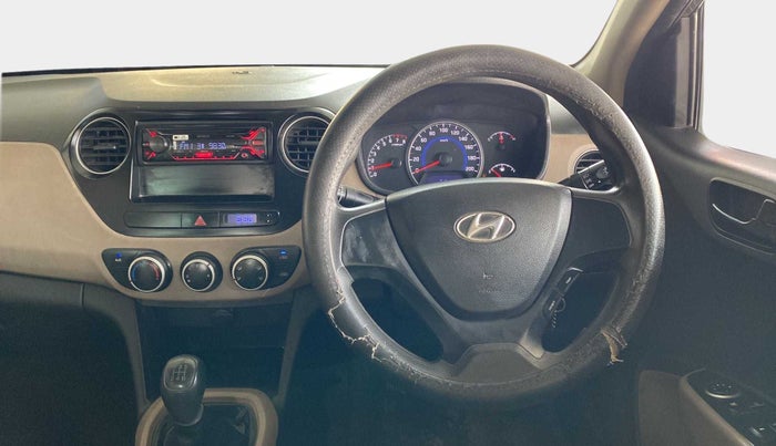 2016 Hyundai Grand i10 MAGNA 1.2 KAPPA VTVT, Petrol, Manual, 68,249 km, Steering Wheel Close Up