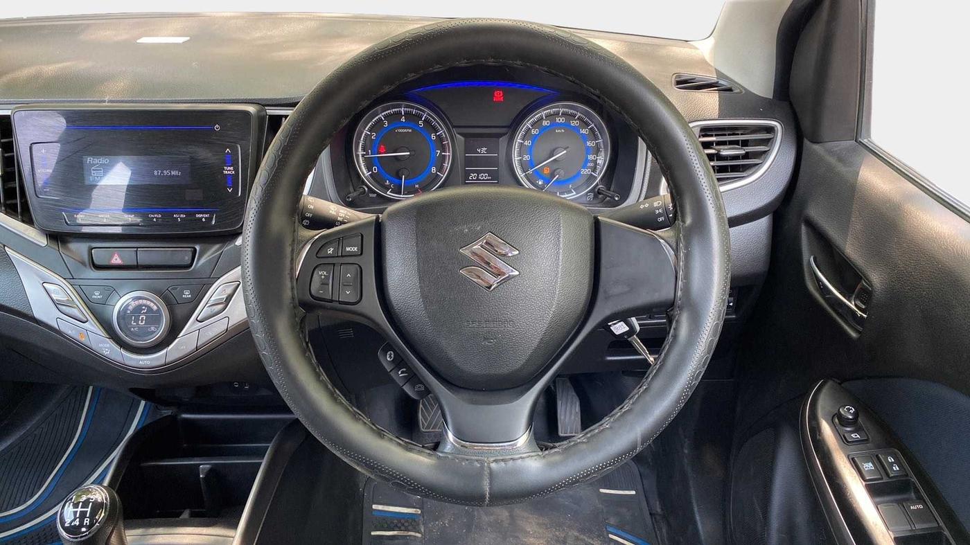 2021 Maruti Baleno DELTA PETROL 1.2, Petrol, Manual, 20,241 km, Steering Wheel Close Up