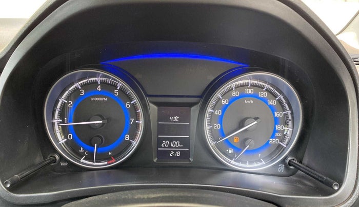 2021 Maruti Baleno DELTA PETROL 1.2, Petrol, Manual, 20,241 km, Odometer Image