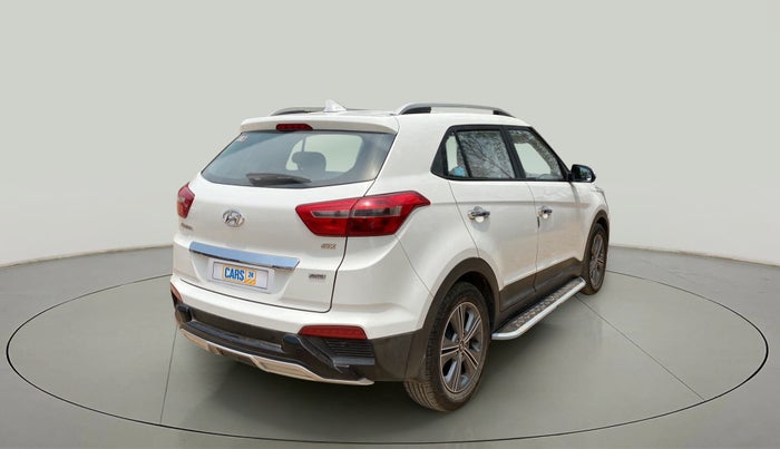 2018 Hyundai Creta SX AT 1.6 DIESEL, Diesel, Automatic, 69,700 km, Right Back Diagonal