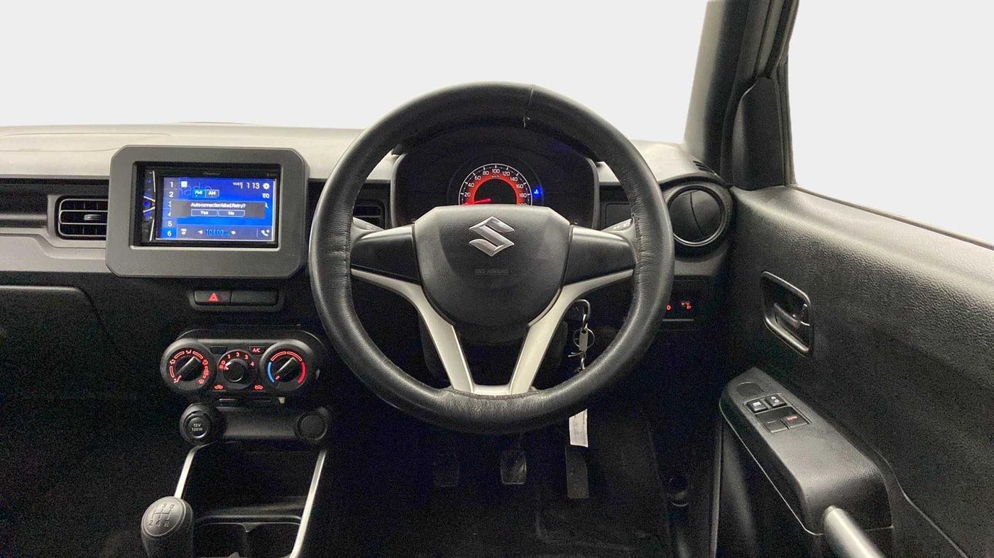 2021 Maruti IGNIS SIGMA 1.2, Petrol, Manual, 37,610 km, Steering Wheel Close Up