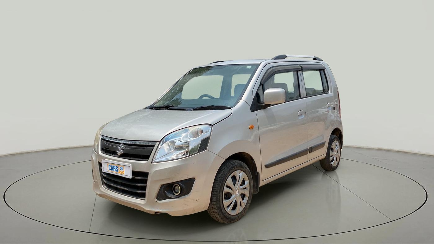 2015 Maruti Wagon R 1.0 VXI, Petrol, Manual, 34,292 km, Left Front Diagonal