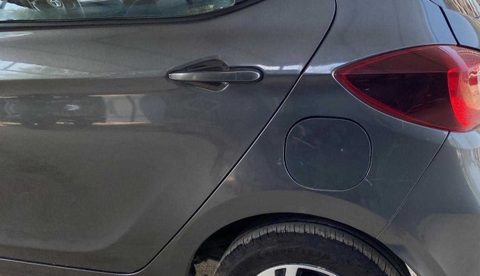 2023 Tata Tiago XT RHYTHM PETROL, Petrol, Manual, 11,247 km, Left quarter panel - Minor scratches