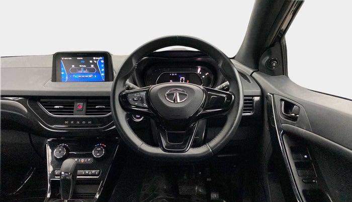 2022 Tata NEXON XZA PLUS PETROL DARK EDITION, Petrol, Automatic, 17,969 km, Steering Wheel Close Up