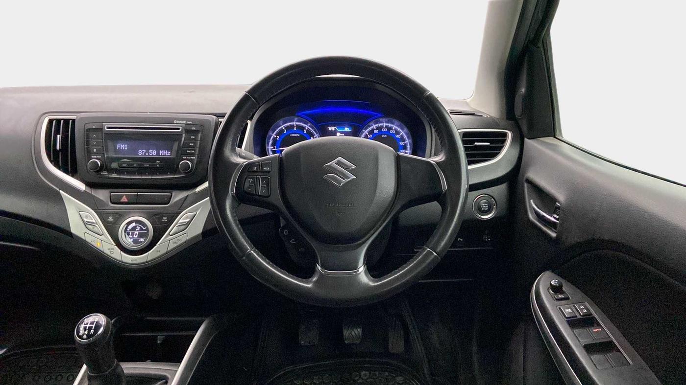 2017 Maruti Baleno ZETA PETROL 1.2, Petrol, Manual, 29,508 km, Steering Wheel Close Up