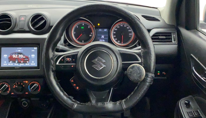 2018 Maruti Swift VDI AMT, Diesel, Automatic, 95,048 km, Steering Wheel Close Up