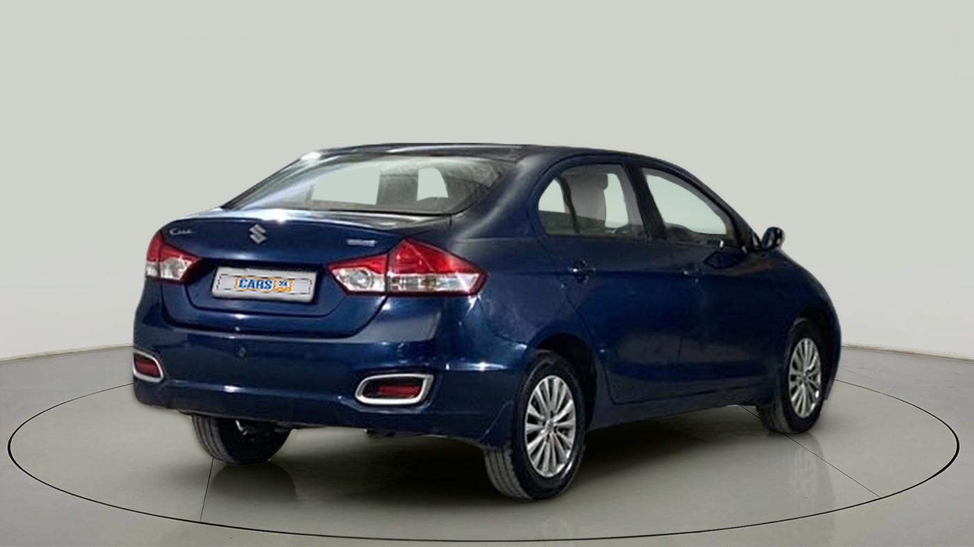 2019 Maruti Ciaz DELTA AT 1.5 SHVS PETROL, Petrol, Automatic, 52,112 km, Right Back Diagonal