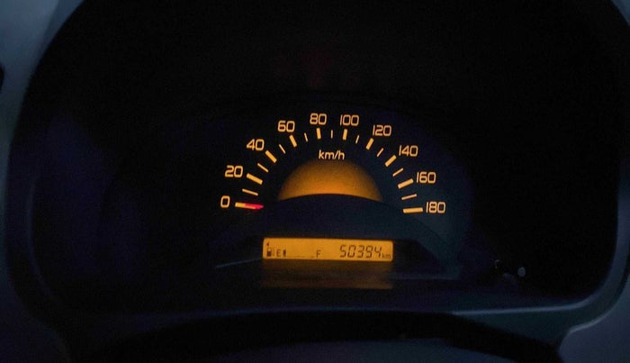 2012 Maruti Wagon R 1.0 LXI, Petrol, Manual, 50,398 km, Odometer Image