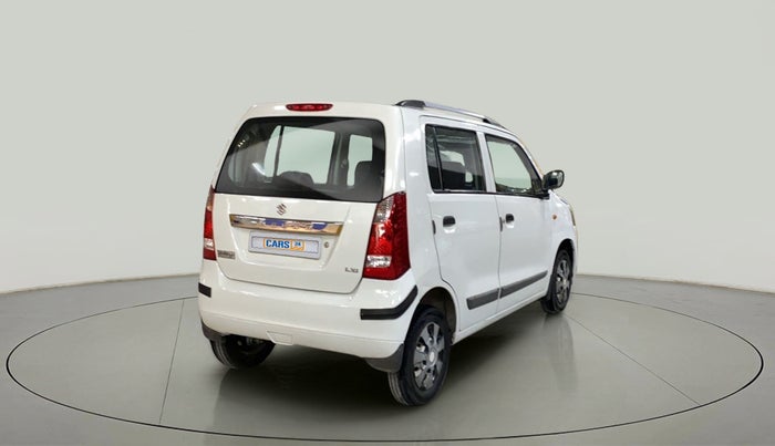 2012 Maruti Wagon R 1.0 LXI, Petrol, Manual, 50,398 km, Right Back Diagonal