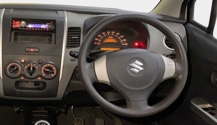 2012 Maruti Wagon R 1.0 LXI, Petrol, Manual, 50,398 km, Steering Wheel Close Up