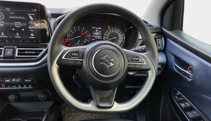 2023 Maruti Baleno ALPHA 1.2 AGS, Petrol, Automatic, 16,804 km, Steering Wheel Close Up