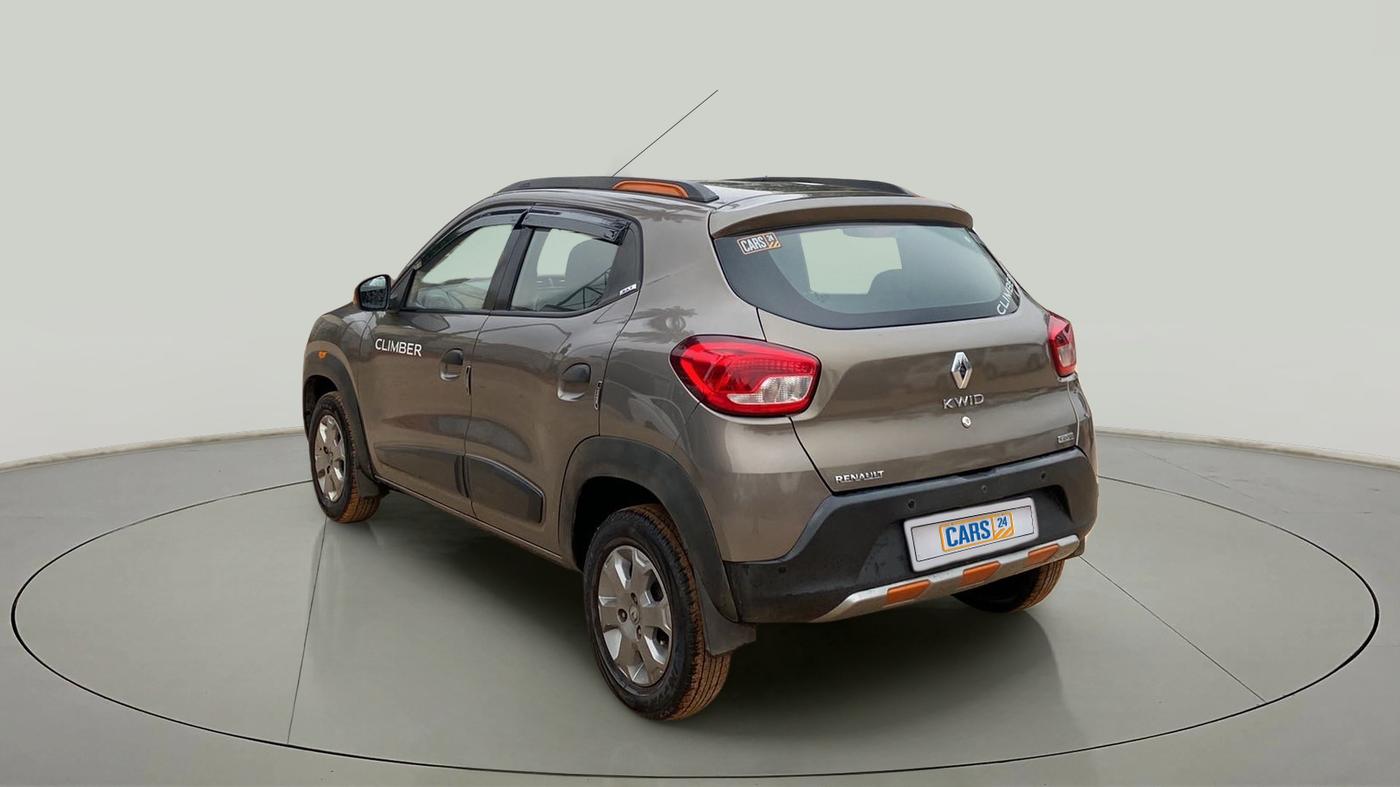 2017 Renault Kwid CLIMBER 1.0 AMT, Petrol, Automatic, 27,849 km, Left Back Diagonal