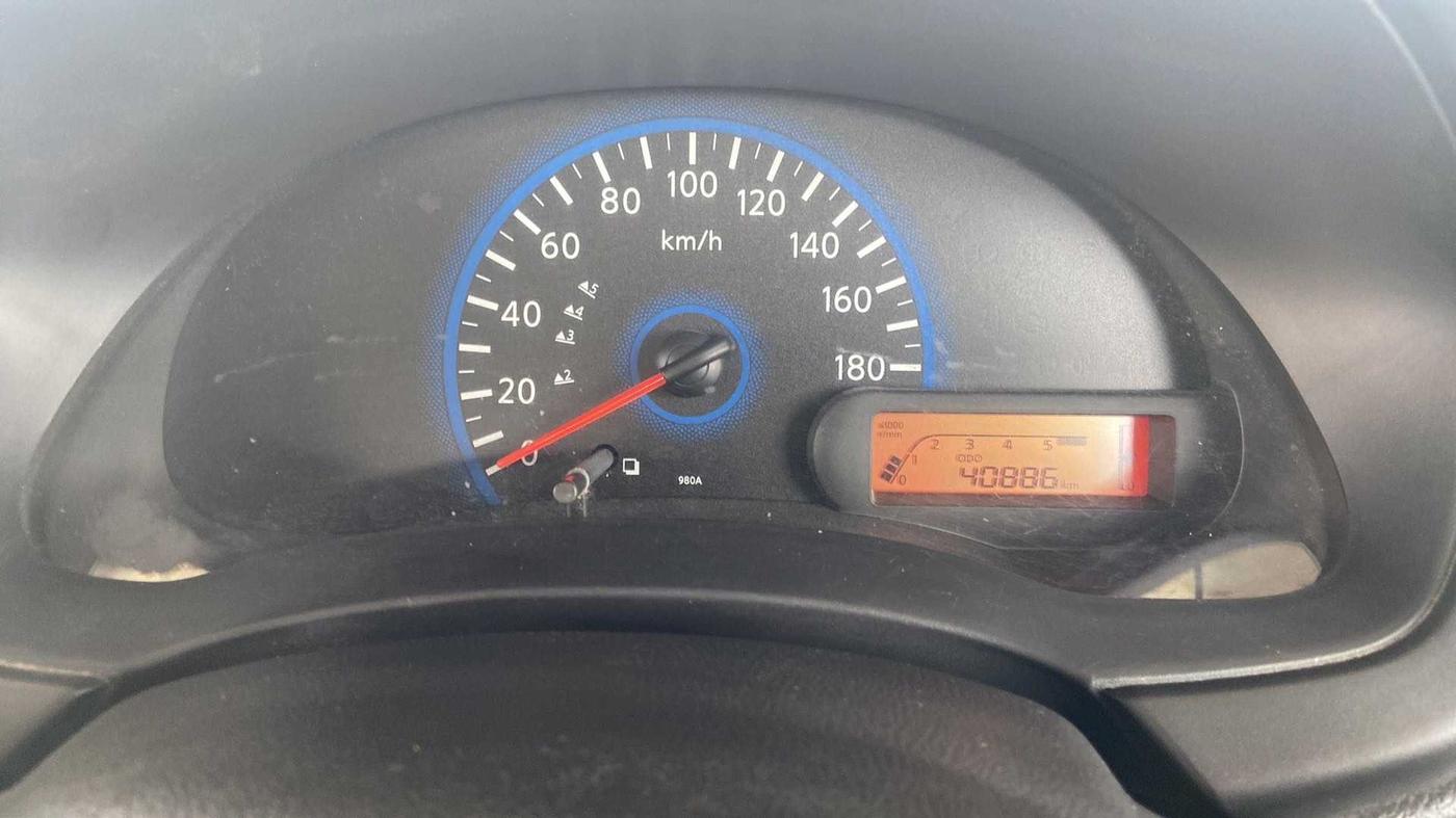 2016 Datsun Go T, Petrol, Manual, 40,887 km, Odometer Image