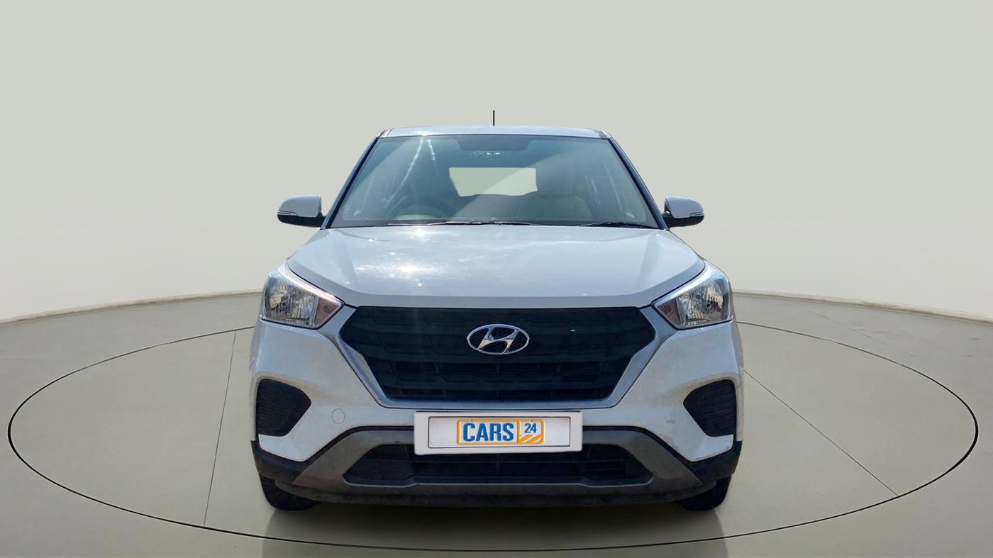 2018 Hyundai Creta E PLUS 1.6 PETROL, Petrol, Manual, 58,009 km, Front