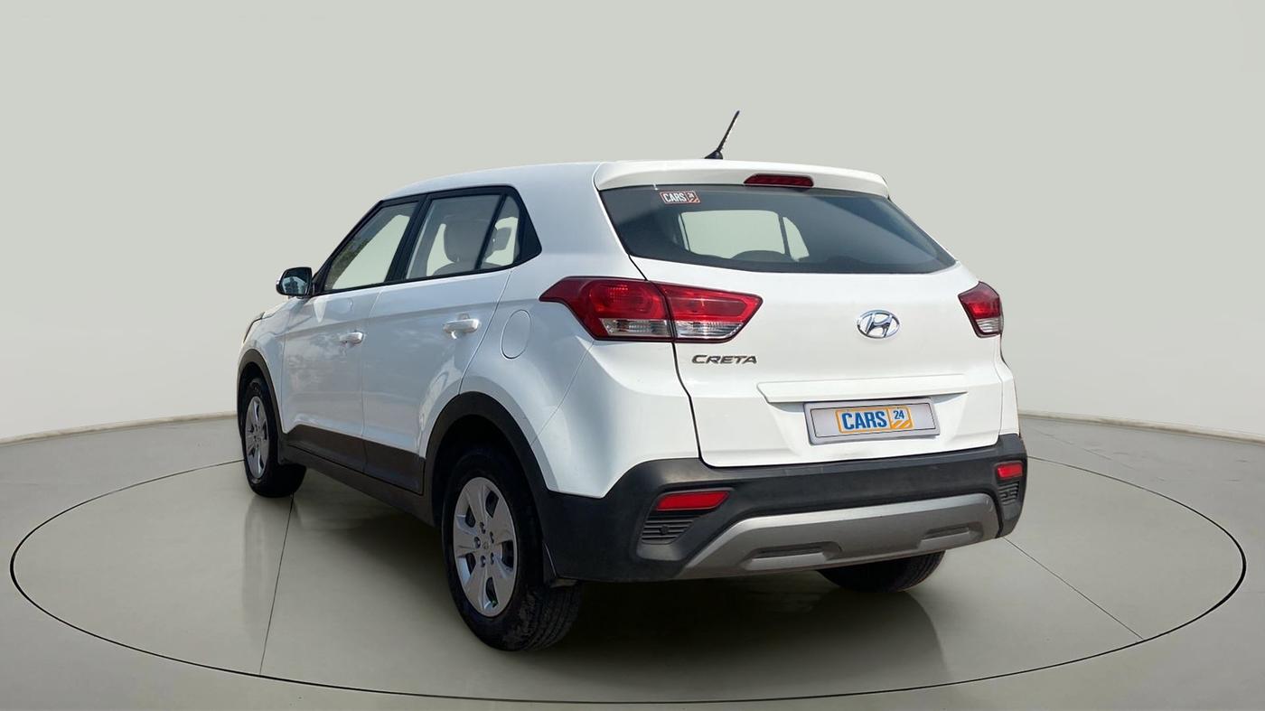 2018 Hyundai Creta E PLUS 1.6 PETROL, Petrol, Manual, 58,009 km, Left Back Diagonal
