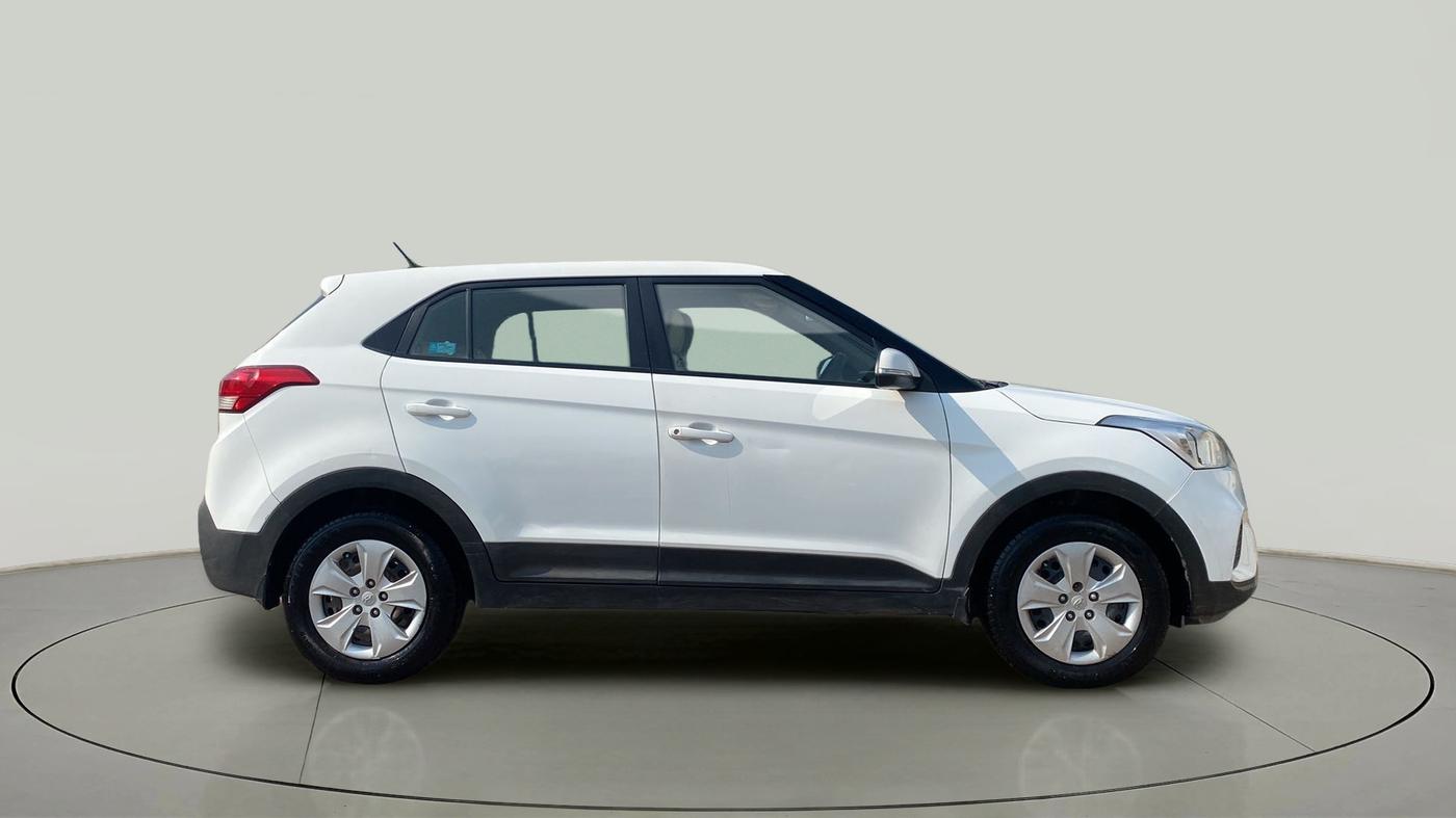 2018 Hyundai Creta E PLUS 1.6 PETROL, Petrol, Manual, 58,009 km, Right Side View