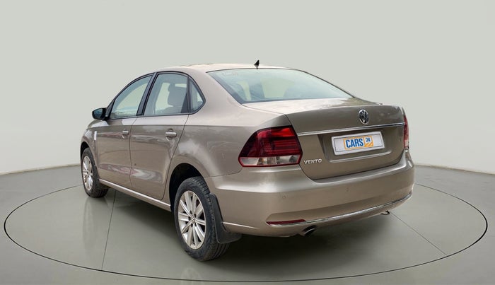 2016 Volkswagen Vento HIGHLINE 1.5 AT, Diesel, Automatic, 76,481 km, Left Back Diagonal