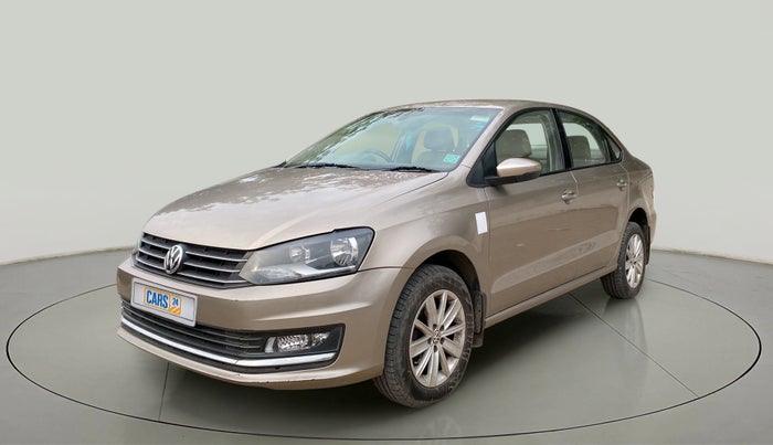 2016 Volkswagen Vento HIGHLINE 1.5 AT, Diesel, Automatic, 76,481 km, Left Front Diagonal