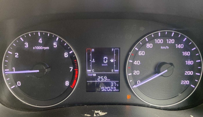 2017 Hyundai Creta SX PLUS 1.6 PETROL, Petrol, Manual, 92,463 km, Odometer Image