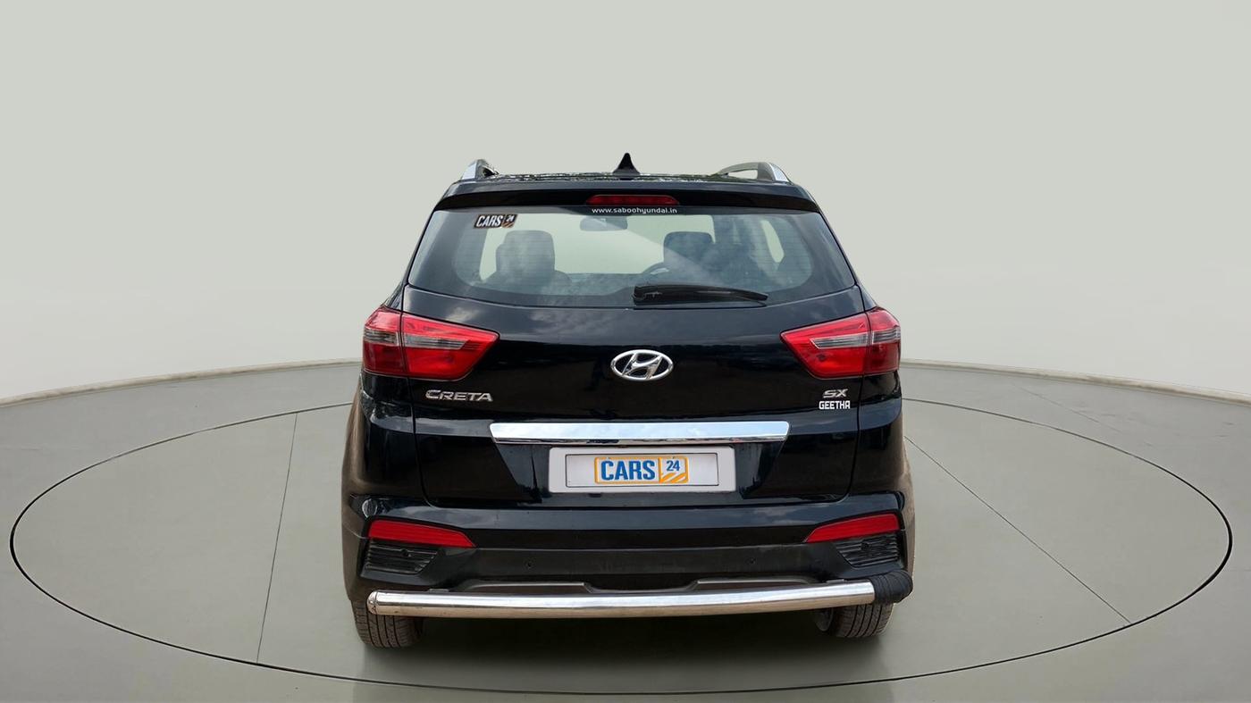 2017 Hyundai Creta SX PLUS 1.6 PETROL, Petrol, Manual, 92,463 km, Back/Rear