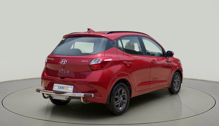 2022 Hyundai GRAND I10 NIOS SPORTZ 1.2 KAPPA VTVT, Petrol, Manual, 10,205 km, Right Back Diagonal